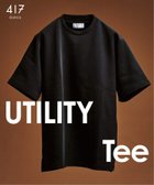 【フォーワンセブン エディフィス/417 EDIFICE】のutility everyday Tシャツ 接触冷感 速乾 アンチピリング 人気、トレンドファッション・服の通販 founy(ファニー) ファッション Fashion レディースファッション Fashion for Women トップス・カットソー Cut & Sew Tops シャツ・ブラウス・オフィスカジュアル Elegant Blouses & Button-Ups ロングTシャツ・Tシャツ Longline T-Shirts & Tees おすすめ Recommended / Our Picks ジャケット Jacket, Outerwear スリット Slit, Slit Detail セットアップ Set-Up, Coordinated Outfit バランス Balance, Style Balance 今季 This Season, Current Season thumbnail ブラック|ID: prp329100004869529 ipo3291000000036292258