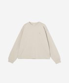 【ビショップ/Bshop】のクルーネック 長袖Tシャツ WOMEN 人気、トレンドファッション・服の通販 founy(ファニー) ファッション Fashion レディースファッション Fashion for Women トップス・カットソー Cut & Sew Tops シャツ・ブラウス・オフィスカジュアル Elegant Blouses & Button-Ups ロングTシャツ・Tシャツ Longline T-Shirts & Tees シンプル Simple, Minimal 長袖 Long Sleeve, Full Sleeve thumbnail GREIGE|ID: prp329100004869554 ipo3291000000036292882