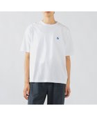 【ビームス ウイメン/BEAMS】のB-HEARTロゴ バックプリント Tシャツ 人気、トレンドファッション・服の通販 founy(ファニー) ファッション Fashion レディースファッション Fashion for Women トップス・カットソー Cut & Sew Tops シャツ・ブラウス・オフィスカジュアル Elegant Blouses & Button-Ups ロングTシャツ・Tシャツ Longline T-Shirts & Tees バッグ Bags インナー Innerwear グラフィック Graphic, Graphic Design ジャケット Jacket, Outerwear デニム Denim, Jeans Material プリント Print, Printed Pattern リラックス Relax, Relaxed Fit 半袖 Short Sleeve, Half Sleeve thumbnail WHT/BLUE_print|ID: prp329100004869555 ipo3291000000036292890