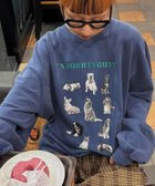 【チャオパニックティピー/CIAOPANIC TYPY】の【SOUNDS GOOOOD】プリント刺繍ヴィンテージスウェット 人気、トレンドファッション・服の通販 founy(ファニー) ファッション Fashion レディースファッション Fashion for Women トップス・カットソー Cut & Sew Tops レディースパーカー・カジュアルフーディー Casual Hoodies & Sweatshirts スウェット・クルーネックトップス Sweatshirts & Crewnecks / Relaxed Fit Sweat Tops インナー Innerwear ヴィンテージ Vintage Style ジャケット Jacket, Outerwear スウェット / スエット Sweatshirt, Sweatwear スタイリッシュ Stylish, Fashionable スラックス Slacks, Dress Pants ダウン Down, Puffer デニム Denim, Jeans Material ブルゾン Blouson, Bomber Jacket プリント Print, Printed Pattern 冬 Winter / This Winter おすすめ Recommended / Our Picks thumbnail ネイビー|ID: prp329100004869559 ipo3291000000036292914