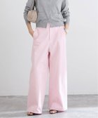 【イエナ/IENA】のコットンキャンバスバックイージーパンツ 人気、トレンドファッション・服の通販 founy(ファニー) ファッション Fashion レディースファッション Fashion for Women パンツ Pants & Trousers バッグ Bags 2026年 2026 キャンバス Canvas, Canvas Fabric ストレート Straight, Straight Cut フロント Front, Front Design ベーシック Basic, Essential リラックス Relax, Relaxed Fit thumbnail ピンク|ID: prp329100004869569 ipo3291000000036292967