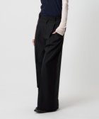 【ビューティ&ユース ユナイテッドアローズ/BEAUTY&YOUTH / UNITED ARROWS】のATTISESSION ウエスト プリーツ パンツ 人気、トレンドファッション・服の通販 founy(ファニー) ファッション Fashion レディースファッション Fashion for Women パンツ Pants & Trousers おすすめ Recommended / Our Picks クロップド Cropped, Short Length シンプル Simple, Minimal スラックス Slacks, Dress Pants プリーツ Pleats, Pleated ワイド Wide, Wide Fit エレガント 上品 Elegant thumbnail BLACK|ID: prp329100004869572 ipo3291000000036292979