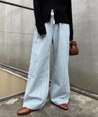 【チャオパニックティピー/CIAOPANIC TYPY】の【5サイズ展開/低身長・高身長対応】デイリーイージーワイドデニム 人気、トレンドファッション・服の通販 founy(ファニー) ファッション Fashion レディースファッション Fashion for Women コンパクト Compact, Small Size ジャケット Jacket, Outerwear ストレート Straight, Straight Cut スニーカー Sneakers, Trainers デニム Denim, Jeans Material 定番 Standard, Basic Item 人気 Popular, Best Seller バランス Balance, Style Balance ベスト Vest, Waistcoat ワイド Wide, Wide Fit A/W・秋冬 Autumn/Winter S/S・春夏 SS, Spring/Summer, Warm Season おすすめ Recommended / Our Picks 夏 Summer 旅行 Travel thumbnail スカイブルー|ID: prp329100004869573 ipo3291000000036292982