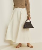 【プラージュ/Plage】のcotton/ny minimal スカート 人気、トレンドファッション・服の通販 founy(ファニー) ファッション Fashion レディースファッション Fashion for Women スカート Skirts おすすめ Recommended / Our Picks シンプル Simple, Minimal フレア Flare, Flared ブルゾン Blouson, Bomber Jacket ロング Long, Long-Length thumbnail ホワイト|ID: prp329100004869576 ipo3291000000036293011