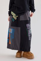 【ロデオクラウンズワイドボウル/RODEO CROWNS WIDE BOWL】のカスタムリメイクスカート 人気、トレンドファッション・服の通販 founy(ファニー) ファッション Fashion レディースファッション Fashion for Women スカート Skirts インナー Innerwear 切替 Switching, Contrast Panel シンプル Simple, Minimal デニム Denim, Jeans Material ドローコード Drawcord, Drawstring Cord バルーン Balloon, Balloon Silhouette パッチワーク Patchwork, Mixed Fabric ビッグ Big, Oversized プリント Print, Printed Pattern ミリタリー Military, Army Style ラバー Rubber, Rubber Sole リメイク Remake, Reconstructed リラックス Relax, Relaxed Fit ルーズ Loose, Oversized おすすめ Recommended / Our Picks thumbnail BLK|ID: prp329100004869578 ipo3291000000036293044