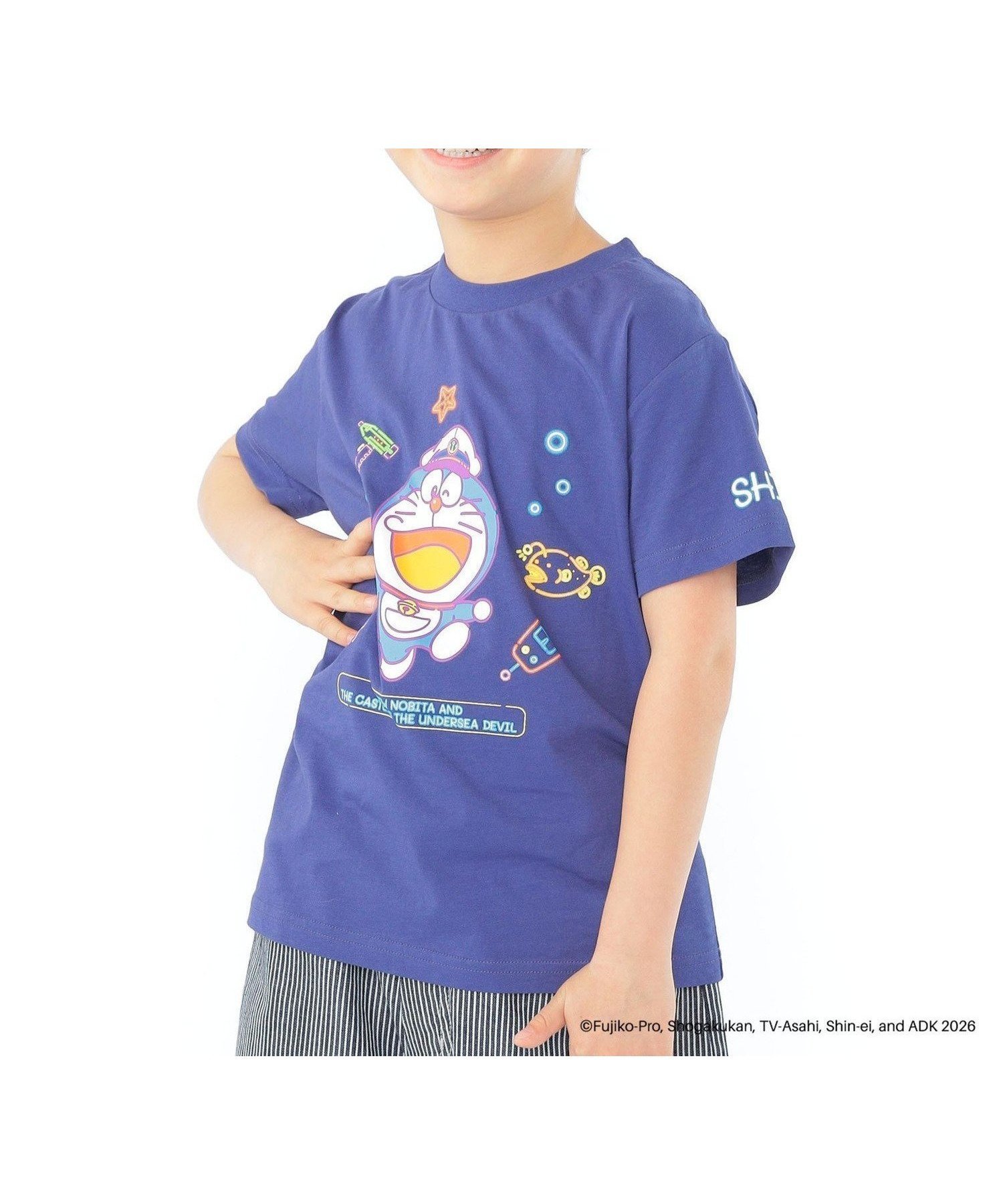 【シップス/SHIPS / KIDS】のSHIPS KIDS 100~130m / 映画ドラえもん 新・のび太の海底鬼岩城 Tシャツ インテリア・キッズ・メンズ・レディースファッション・服の通販 founy(ファニー) ファッション Fashion キッズファッション Fashion for Kids キャラクター Character, Licensed Characters 人気 Popular, Best Seller プリント Print, Printed Pattern 帽子 Hat, Headwear モチーフ Motif, Design Theme リメイク Remake, Reconstructed ネイビー|ID: prp329100004869713 ipo3291000000036294011