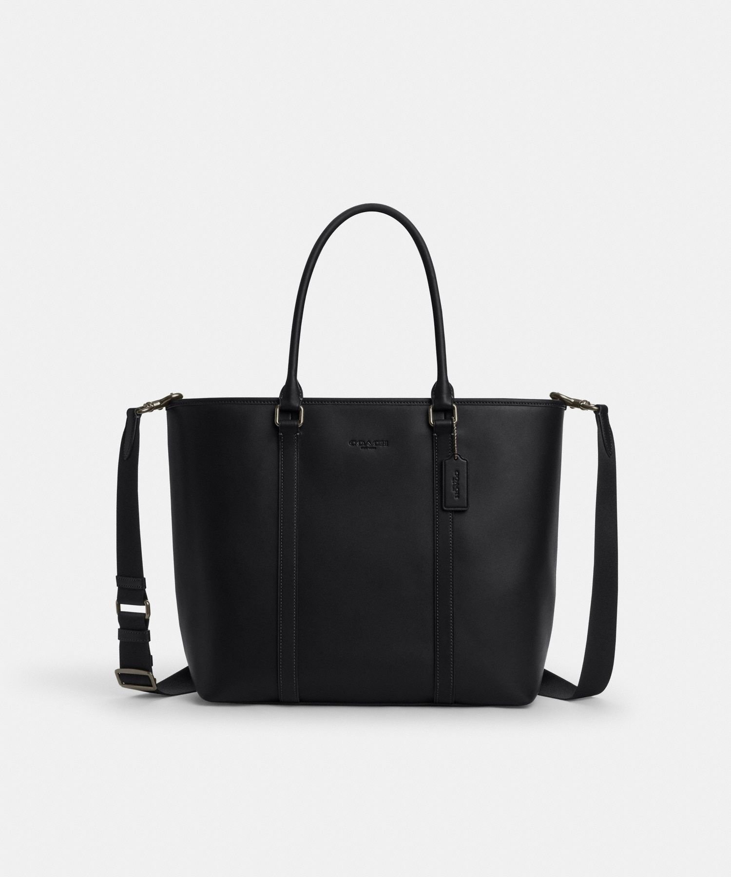 【コーチ/COACH / MEN】の【公式】ネイサン トート バッグ インテリア・キッズ・メンズ・レディースファッション・服の通販 founy(ファニー) ファッション Fashion メンズファッション Fashion for Men バッグ Bags シューズ Shoes, Footwear ポケット Pocket, Pocket Detail ラップ Wrap, Wrap Design 財布 Wallet, Purse BLACK|ID: prp329100004869729 ipo3291000000036294097