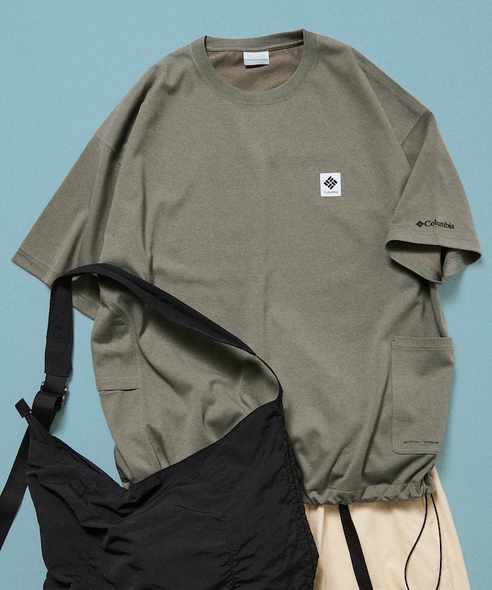 【フリークスストア/FREAK'S STORE】のColumbia×FREAK S STORE/コロンビア 別注 インペリアルパーク サイドポケット クルーネックTシャツ 【限定展開】 インテリア・キッズ・メンズ・レディースファッション・服の通販 founy(ファニー) 　ファッション　Fashion　メンズファッション　Fashion for Men　アウトドア　Outdoor Clothing　アシンメトリー　Asymmetrical Style　カーゴパンツ　Cargo Pants, Utility Pants　吸水　Absorbent, Quick-Dry　ショーツ　Shorts, Short Pants　シンプル　Simple, Minimal　デニム　Denim, Jeans Material　トレンド　Trend, Trending Now　ドローコード　Drawcord, Drawstring Cord　定番　Standard, Basic Item　人気　Popular, Best Seller　ビッグ　Big, Oversized　フィット　Fit, Slim Fit　ボトム　Bottoms, Lower Wear　ポケット　Pocket, Pocket Detail　別注　Limited Edition, Custom Order　リラックス　Relax, Relaxed Fit　ワイド　Wide, Wide Fit　ワンポイント　One Point, Statement Accent　S/S・春夏　SS, Spring/Summer, Warm Season　おすすめ　Recommended / Our Picks　夏　Summer　2026年　2026　Wet Sand-252|ID: prp329100004869737 ipo3291000000036294141