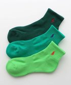 【ナイガイ/NAIGAI / MEN】の【3足セット】足底パイル アーチサポート ワンポイント ショートソックス 06.黄緑・緑・モスグリーン|ID: prp329100004869738 ipo3291000000036294155