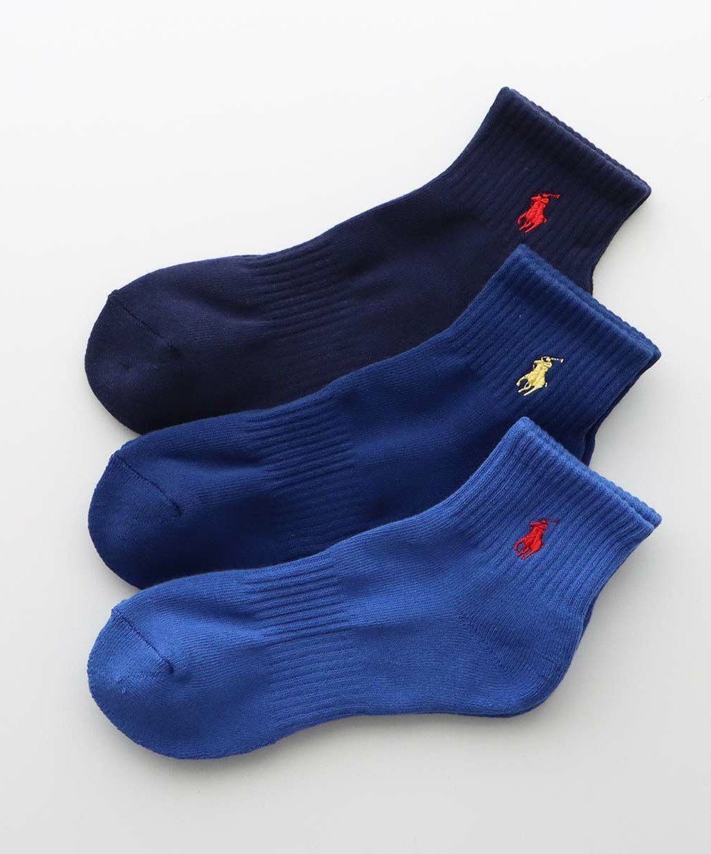 【ナイガイ/NAIGAI / MEN】の【3足セット】足底パイル アーチサポート ワンポイント ショートソックス インテリア・キッズ・メンズ・レディースファッション・服の通販 founy(ファニー) ファッション Fashion メンズファッション Fashion for Men アイビー Ivy Pattern クッション Cushion, Throw Pillow ショート Short, Short Length ソックス Socks, Hosiery ニューヨーク New York, NYC Style ワンポイント One Point, Statement Accent 07.青・薄紺・紺|ID: prp329100004869738 ipo3291000000036294156