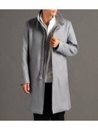 【ニコル/NICOLE / MEN】のダウンファブリックカルゼ スタンドカラーコート 人気、トレンドファッション・服の通販 founy(ファニー) ファッション Fashion メンズファッション Fashion for Men スタンド Stand Collar, Upright Stand スマート Smart, Elegant スリム Slim, Slim Fit ダウン Down, Puffer パウダー Powder, Soft Tone プリント Print, Printed Pattern ポケット Pocket, Pocket Detail ワイヤー Wire, Wired Bra 防寒 Cold Protection, Winter-Ready thumbnail 29グレー|ID: prp329100004869743 ipo3291000000036294176