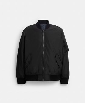 【コーチ/COACH / MEN】の【公式】リバーシブル MA-1 ジャケット 人気、トレンドファッション・服の通販 founy(ファニー) ファッション Fashion メンズファッション Fashion for Men アウトレット Outlet / Clearance シューズ Shoes, Footwear ジップ Zip, Zipper ジャケット Jacket, Outerwear フラップ Flap, Flap Pocket フロント Front, Front Design ポケット Pocket, Pocket Detail メンズ Men's, Menswear リバーシブル Reversible, Two-Sided 無地 Plain, Solid Color 財布 Wallet, Purse |ID:prp329100004869750