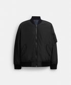 【コーチ/COACH / MEN】の【公式】リバーシブル MA-1 ジャケット 人気、トレンドファッション・服の通販 founy(ファニー) ファッション Fashion メンズファッション Fashion for Men アウトレット Outlet / Clearance シューズ Shoes, Footwear ジップ Zip, Zipper ジャケット Jacket, Outerwear フラップ Flap, Flap Pocket フロント Front, Front Design ポケット Pocket, Pocket Detail メンズ Men's, Menswear リバーシブル Reversible, Two-Sided 無地 Plain, Solid Color 財布 Wallet, Purse thumbnail BLACK|ID: prp329100004869750 ipo3291000000036294209
