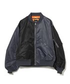 【ビームス/BEAMS / MEN】のクレイジー MA-1 ジャケット【ワイドフィット】 人気、トレンドファッション・服の通販 founy(ファニー) ファッション Fashion メンズファッション Fashion for Men ヴィンテージ Vintage Style ジャケット Jacket, Outerwear スタイリッシュ Stylish, Fashionable 定番 Standard, Basic Item バランス Balance, Style Balance フィット Fit, Slim Fit フォルム Silhouette, Form ミリタリー Military, Army Style ワイド Wide, Wide Fit thumbnail BLACK|ID: prp329100004869754 ipo3291000000036294231