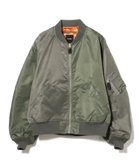 【ビームス/BEAMS / MEN】のクレイジー MA-1 ジャケット【ワイドフィット】 人気、トレンドファッション・服の通販 founy(ファニー) ファッション Fashion メンズファッション Fashion for Men ヴィンテージ Vintage Style ジャケット Jacket, Outerwear スタイリッシュ Stylish, Fashionable 定番 Standard, Basic Item バランス Balance, Style Balance フィット Fit, Slim Fit フォルム Silhouette, Form ミリタリー Military, Army Style ワイド Wide, Wide Fit thumbnail OLIVE|ID: prp329100004869754 ipo3291000000036294232