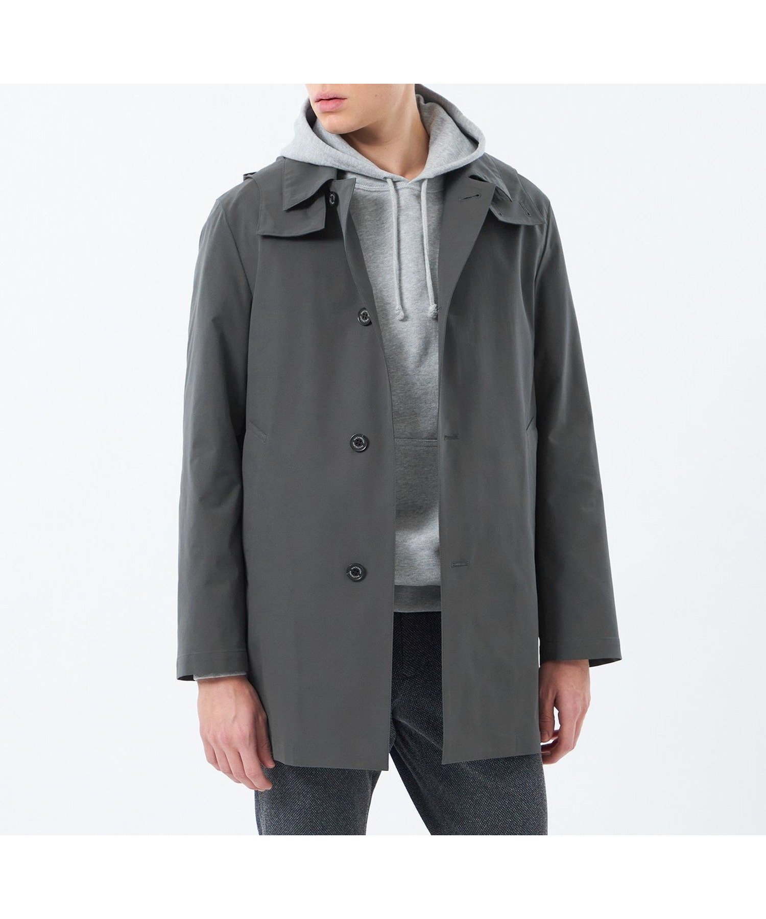 【マッキントッシュ フィロソフィー/MACKINTOSH PHILOSOPHY / MEN】のシャドーリップストップ WELLINGTON(ウェリントン) BT HOOD SHORT インテリア・キッズ・メンズ・レディースファッション・服の通販 founy(ファニー) 　ファッション　Fashion　メンズファッション　Fashion for Men　おすすめ　Recommended / Our Picks　ショート　Short, Short Length　ストレッチ　Stretch, Stretchy Fabric　ポケット　Pocket, Pocket Detail　定番　Standard, Basic Item　春　Spring　チャコールグレー|ID: prp329100004869764 ipo3291000000036294305