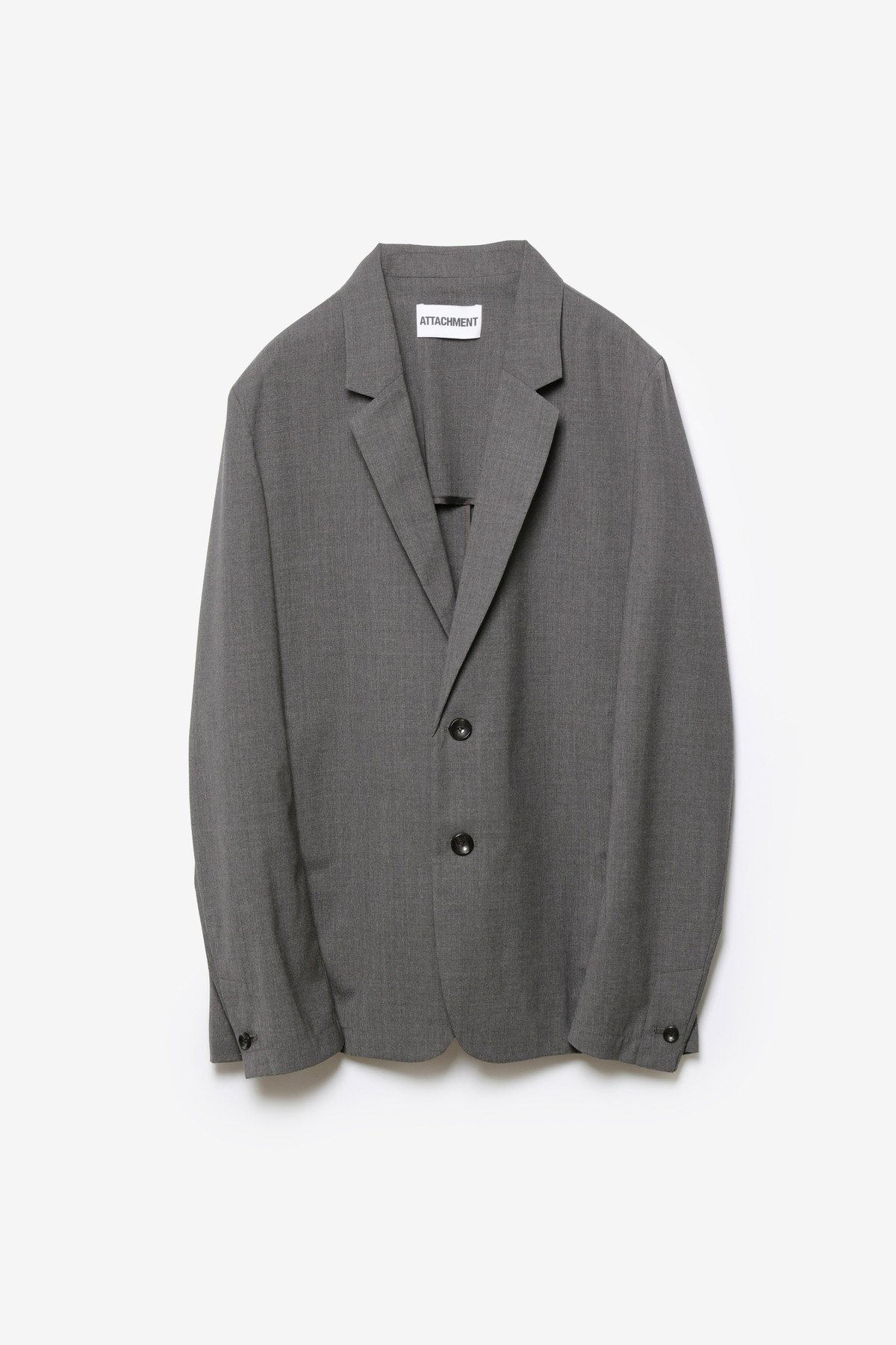 【アタッチメント/ATTACHMENT / MEN】のウール/トリアセテート ストレッチトロ 2Bジャケット インテリア・キッズ・メンズ・レディースファッション・服の通販 founy(ファニー) 　ファッション　Fashion　メンズファッション　Fashion for Men　サマー　Summer, Summer Style　ジャケット　Jacket, Outerwear　ストレッチ　Stretch, Stretchy Fabric　ポケット　Pocket, Pocket Detail　定番　Standard, Basic Item　D.GRAY|ID: prp329100004869769 ipo3291000000036294337