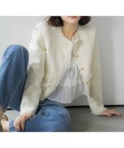 【ノエラ/Noela】のツイードジャケット オフホワイト|ID: prp329100004869778 ipo3291000000036294399