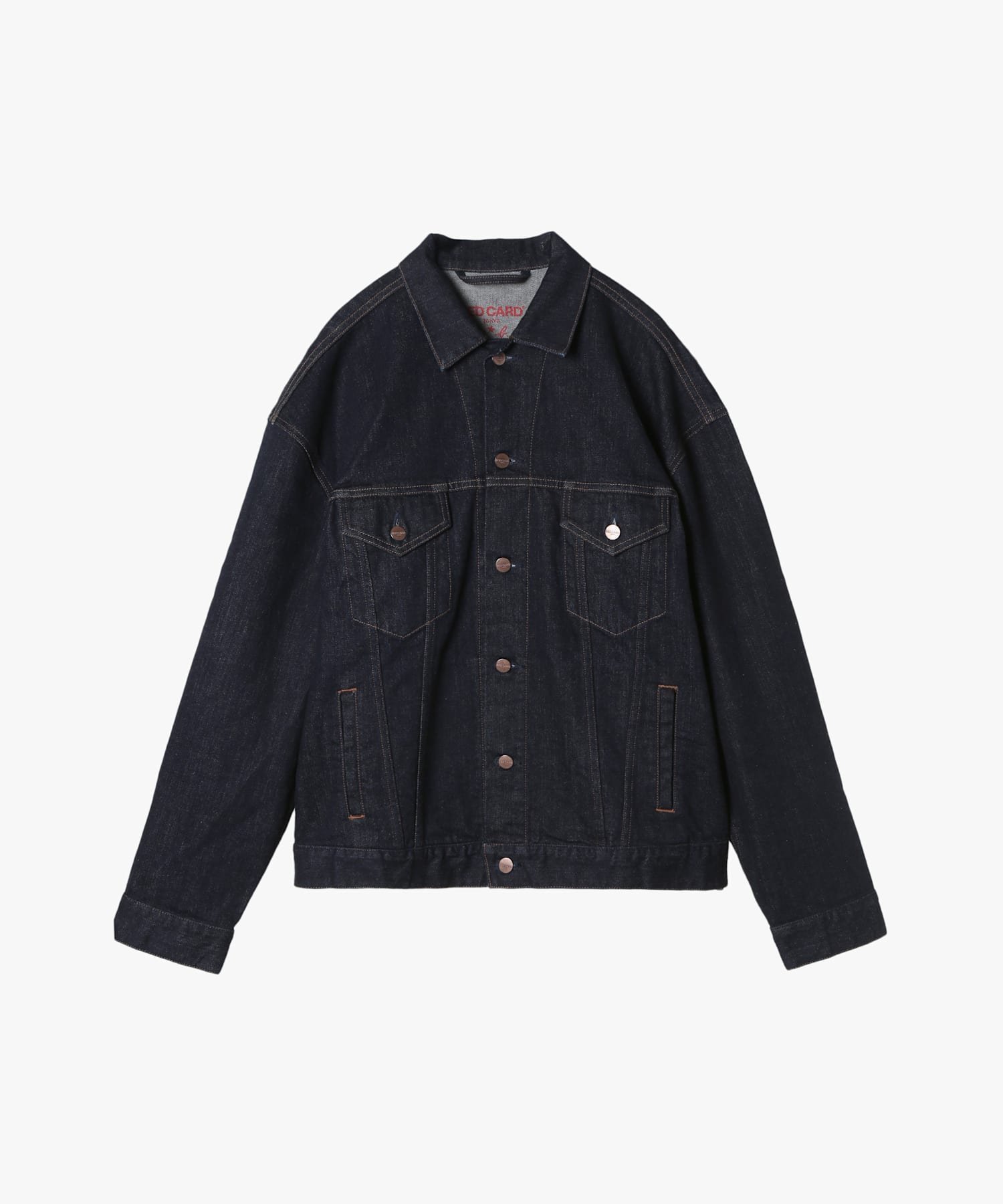 【アニエスベー ファム/agnes b. FEMME】のTo b. by agnes b. x RED CARD TOKYO オーバーサイズデニムジャケット インテリア・キッズ・メンズ・レディースファッション・服の通販 founy(ファニー) 　ファッション　Fashion　レディースファッション　Fashion for Women　アウター　Coat / Outerwear Collection　レディースジャケット・軽アウター　Jackets　デニムジャケット / カジュアルアウター　Denim Jackets　インナー　Innerwear　ショルダー　Shoulder, Shoulder Strap　ジャケット　Jacket, Outerwear　デニム　Denim, Jeans Material　ドロップ　Drop Shoulder, Dropped Style　フィット　Fit, Slim Fit　フェミニン　Feminine, Girly　プリント　Print, Printed Pattern　おすすめ　Recommended / Our Picks　ブルー|ID: prp329100004869788 ipo3291000000036294480