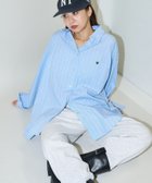 【フリークスストア/FREAK'S STORE】のロゴ刺繍ビッグシャツ 限定展開 25AW26SS 人気、トレンドファッション・服の通販 founy(ファニー) ファッション Fashion レディースファッション Fashion for Women トップス・カットソー Cut & Sew Tops シャツ・ブラウス・オフィスカジュアル Elegant Blouses & Button-Ups カーゴパンツ Cargo Pants, Utility Pants シンプル Simple, Minimal スペシャル Special, Limited Edition スラックス Slacks, Dress Pants ダメージ Distressed, Destroyed デニム Denim, Jeans Material ハーフ Half, Half-Length ビッグ Big, Oversized フラワー Flower, Floral ポケット Pocket, Pocket Detail ミニスカート Mini Skirt, Short Skirt メンズ Men's, Menswear モチーフ Motif, Design Theme リアル Real, Realistic A/W・秋冬 Autumn/Winter 冬 Winter / This Winter おすすめ Recommended / Our Picks 2025年 2025 2025-2026秋冬・A/W Autumn/Winter 2025–26 AW25–26 2026年 2026 thumbnail ブルーストライプ|ID: prp329100004869794 ipo3291000000036294519