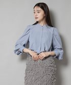 【ナノ ユニバース/nano universe】のショルダーギャザーブラウス 人気、トレンドファッション・服の通販 founy(ファニー) ファッション Fashion レディースファッション Fashion for Women トップス・カットソー Cut & Sew Tops シャツ・ブラウス・オフィスカジュアル Elegant Blouses & Button-Ups ウォッシャブル Machine Washable ヴィンテージ Vintage Style ギャザー Gathered, Ruffled 今季 This Season, Current Season ショルダー Shoulder, Shoulder Strap ジャケット Jacket, Outerwear スタンド Stand Collar, Upright Stand スラックス Slacks, Dress Pants エレガント 上品 Elegant 2025年 2025 2025-2026秋冬・A/W Autumn/Winter 2025–26 AW25–26 thumbnail L.ブルー1|ID: prp329100004869795 ipo3291000000036294523