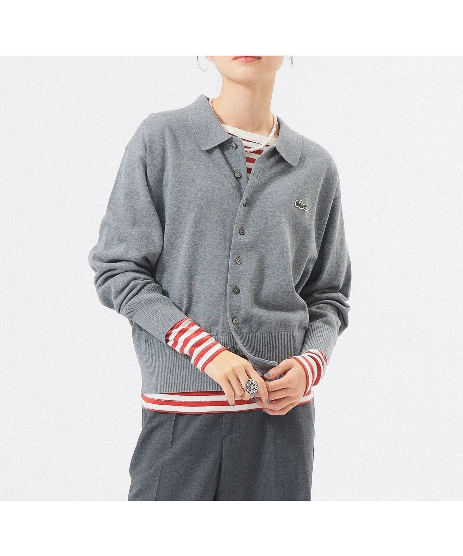 【ビームス ウイメン/BEAMS】の【別注】LACOSTE / ポロ カーディガン 26SS 50周年 オフィスカジュアル スポーツミックス インテリア・キッズ・メンズ・レディースファッション・服の通販 founy(ファニー) 　ファッション　Fashion　レディースファッション　Fashion for Women　トップス・カットソー　Cut & Sew Tops　カーディガン・羽織り　Layered Style Cardigans　春　Spring　カットソー　Cut and Sewn Top　カーディガン　Cardigan, Knitwear　コンパクト　Compact, Small Size　スペシャル　Special, Limited Edition　スポーツ　Sports, Activewear　定番　Standard, Basic Item　人気　Popular, Best Seller　バランス　Balance, Style Balance　フランス　France, French　ポロシャツ　Polo Shirt, Collared Tee　別注　Limited Edition, Custom Order　ミックス　Mix, Mixed Style　ワイド　Wide, Wide Fit　S/S・春夏　SS, Spring/Summer, Warm Season　夏　Summer　2026年　2026　5HI_ROC_CHINE|ID: prp329100004869797 ipo3291000000036294529