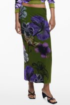 【デシグアル/Desigual】のオーキッドミディタイトスカート by クリスチャン・ラクロワ グリーン/4010|ID: prp329100004869811 ipo3291000000036294611