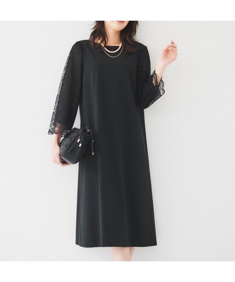 【アンタイトル/UNTITLED】の【フォーマルドレス/セレモニー/オケージョン】袖レース サックワンピース 人気、トレンドファッション・服の通販 founy(ファニー) ファッション Fashion レディースファッション Fashion for Women ワンピース Dresses フォーマル・パーティードレス・結婚式用ドレス Elegant & Casual Dresses オケージョン Occasion Wear シフォン Chiffon, Lightweight Fabric シンプル Simple, Minimal ジャケット Jacket, Outerwear スマート Smart, Elegant ネックレス Necklace, Pendant Necklace パール Pearl, Pearl Accent ブローチ Brooch, Pin Brooch ボタニカル Botanical, Floral Pattern ポケット Pocket, Pocket Detail レース Lace, Lace Fabric セレモニー Ceremony other-1|ID: prp329100004869819 ipo3291000000036294642