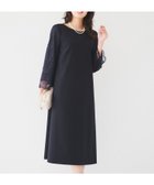 【アンタイトル/UNTITLED】の【フォーマルドレス/セレモニー/オケージョン】袖レース サックワンピース ネイビー|ID: prp329100004869819 ipo3291000000036294644