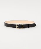 【ビューティ&ユース ユナイテッドアローズ/BEAUTY&YOUTH / UNITED ARROWS】のSteven Alan レザー ベルト 人気、トレンドファッション・服の通販 founy(ファニー) ファッション Fashion レディースファッション Fashion for Women ベルト&ウエストマーク Belts & Waist Accessories thumbnail BLACK|ID: prp329100004869823 ipo3291000000036294685