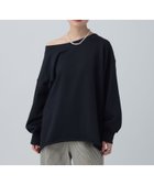 【レプシィム ローリーズファーム/LEPSIM LOWRYS FARM】のオフショルプルオーバー 人気、トレンドファッション・服の通販 founy(ファニー) ファッション Fashion レディースファッション Fashion for Women トップス・カットソー Cut & Sew Tops カジュアルプルオーバー・ニットトップス Pullovers & Knit Tops / Casual Pullovers おすすめ Recommended / Our Picks インナー Innerwear カットオフ Cut-Off Design シンプル Simple, Minimal デニム Denim, Jeans Material 春 Spring thumbnail ネイビー88|ID: prp329100004870113 ipo3291000000036296678