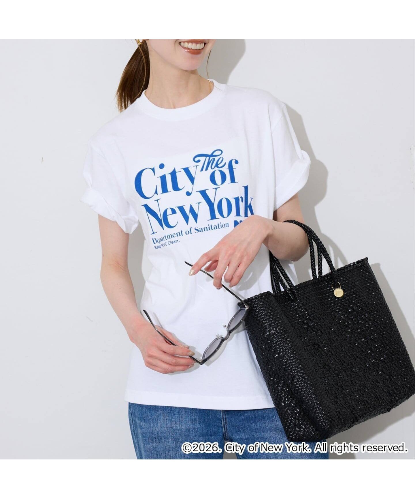 【スローブ イエナ/SLOBE IENA】のGOOD ROCK SPEED/グッドロックスピード SLOBE別注 NYC TEE インテリア・キッズ・メンズ・レディースファッション・服の通販 founy(ファニー) 　ファッション　Fashion　レディースファッション　Fashion for Women　グラフィック　Graphic, Graphic Design　スマート　Smart, Elegant　ヴィンテージ　Vintage Style　別注　Limited Edition, Custom Order　ホワイト|ID: prp329100004870123 ipo3291000000036296869