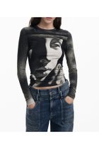 【デシグアル/Desigual】のTSWATERCOLOR Tシャツロングスリーブ グレー/ブラック/2000|ID: prp329100004870125 ipo3291000000036296891