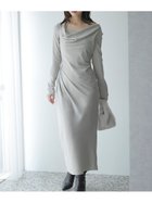 【スナイデル/SNIDEL】のドレープバックサテンロングワンピース 人気、トレンドファッション・服の通販 founy(ファニー) ファッション Fashion レディースファッション Fashion for Women ワンピース Dresses インナー Innerwear キャミソール Camisole, Spaghetti Strap Top サテン Satin, Glossy Fabric シンプル Simple, Minimal ストレート Straight, Straight Cut スマート Smart, Elegant スリット Slit, Slit Detail デコルテ Décolleté, Neckline ドッキング Docking, Mixed Material ドレープ Drape, Draping Fabric おすすめ Recommended / Our Picks thumbnail MNT[021]|ID: prp329100004870178 ipo3291000000036297471