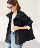 【フレームワーク/FRAMeWORK】の≪手洗い可≫ホースクロススタンドブルゾン 人気、トレンドファッション・服の通販 founy(ファニー) ファッション Fashion レディースファッション Fashion for Women アウター Coat / Outerwear Collection ブルゾンジャケット・スポーティアウター Blouson Jackets スタンド Stand Collar, Upright Stand スピンドル Spindle, Drawcord デニム Denim, Jeans Material ピーチ Peach, Soft Touch フォルム Silhouette, Form ブルゾン Blouson, Bomber Jacket ワイド Wide, Wide Fit thumbnail ブラック|ID: prp329100004870977 ipo3291000000036308714