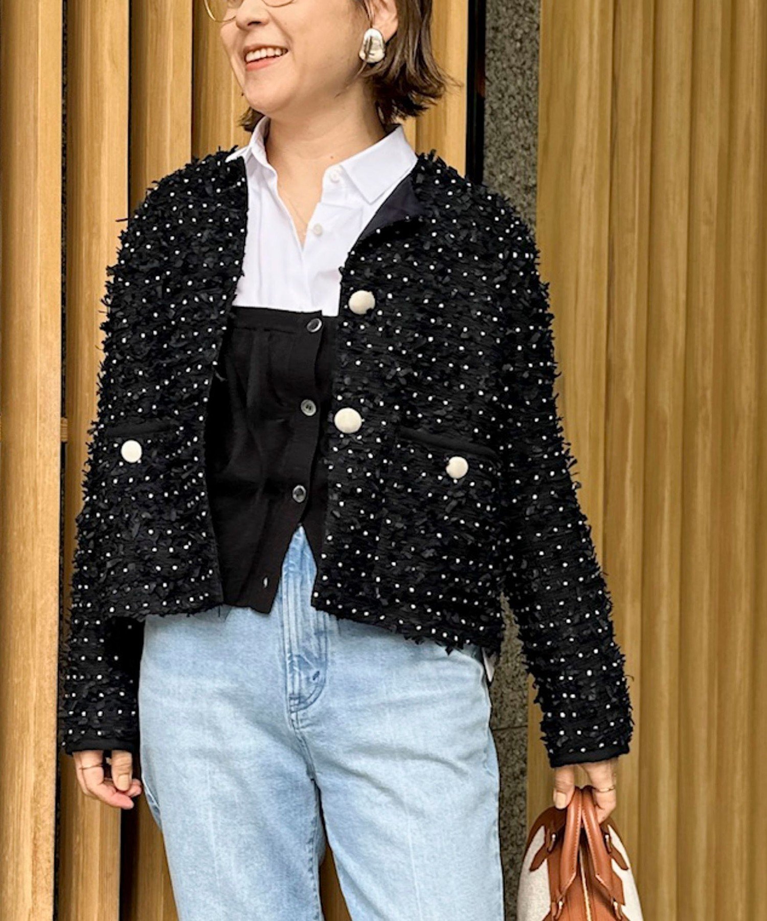 【ノーリーズ/NOLLEY'S】の45th limited editionフラッグカラミジャケット 人気、トレンドファッション・服の通販 founy(ファニー) 　ファッション　Fashion　レディースファッション　Fashion for Women　アウター　Coat / Outerwear Collection　レディースジャケット・軽アウター　Jackets　春　Spring　ジャケット　Jacket, Outerwear　ツイード／ツィード　Choker, Choker Necklace　デニム　Denim, Jeans Material　おすすめ　Recommended / Our Picks　セレモニー　Ceremony　2026年　2026　 other-1|ID: prp329100004871023 ipo3291000000036308931