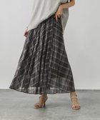 【グローバルワーク/GLOBAL WORK】のイージーケアプリーツスカート/575220 ネイビーチェック89|ID: prp329100004871088 ipo3291000000036309768