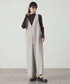 【キャスト/CAST】の【着回し抜群】フロントジップフォルムオールインワン ベージュ|ID: prp329100004871092 ipo3291000000036309781