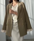 【ジュノア/JUNOAH】のLouere フリルレイヤードデザインジャケット 人気、トレンドファッション・服の通販 founy(ファニー) ファッション Fashion レディースファッション Fashion for Women アウター Coat / Outerwear Collection レディースジャケット・軽アウター Jackets thumbnail ダークベージュ|ID: prp329100004871421 ipo3291000000036315582
