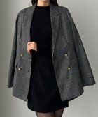 【ジュノア/JUNOAH】のLouere ゴールドボタンジャケット 人気、トレンドファッション・服の通販 founy(ファニー) ファッション Fashion レディースファッション Fashion for Women アウター Coat / Outerwear Collection レディースジャケット・軽アウター Jackets thumbnail Aブラック|ID: prp329100004871443 ipo3291000000036315855