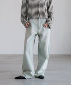 【ローリーズファーム/LOWRYS FARM】のワイドストレートデニムパンツ 人気、トレンドファッション・服の通販 founy(ファニー) ファッション Fashion レディースファッション Fashion for Women パンツ Pants & Trousers デニムパンツ・ジーンズ・美脚デニム Denim Jeans & Pants インディゴ Indigo Denim 春 Spring 今季 This Season, Current Season シンプル Simple, Minimal ストレート Straight, Straight Cut ダメージ Distressed, Destroyed デニム Denim, Jeans Material バランス Balance, Style Balance フェミニン Feminine, Girly フラット Flat, Flat Shoes ワイド Wide, Wide Fit thumbnail ライトブルー|ID: prp329100004871520 ipo3291000000036316996