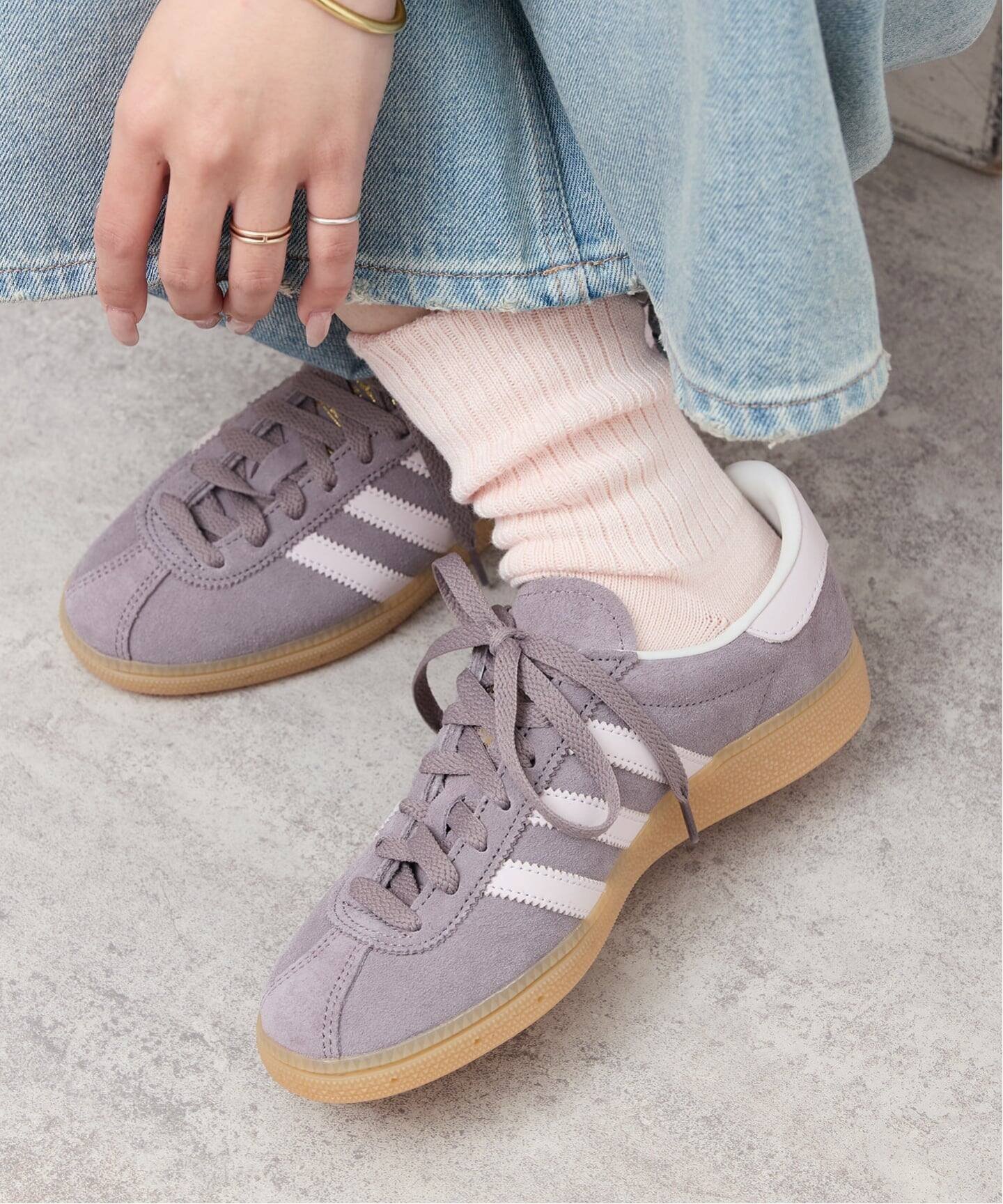 【ジャーナルスタンダード レリューム/JOURNAL STANDARD relume】の【relume限定モデル】【adidas originals】MUENCHEN W Exclusive スニーカー インテリア・キッズ・メンズ・レディースファッション・服の通販 founy(ファニー) 　ファッション　Fashion　レディースファッション　Fashion for Women　2026年　2026　スニーカー　Sneakers, Trainers　スペシャル　Special, Limited Edition　スマート　Smart, Elegant　トレンド　Trend, Trending Now　グレー|ID: prp329100004871554 ipo3291000000036317928