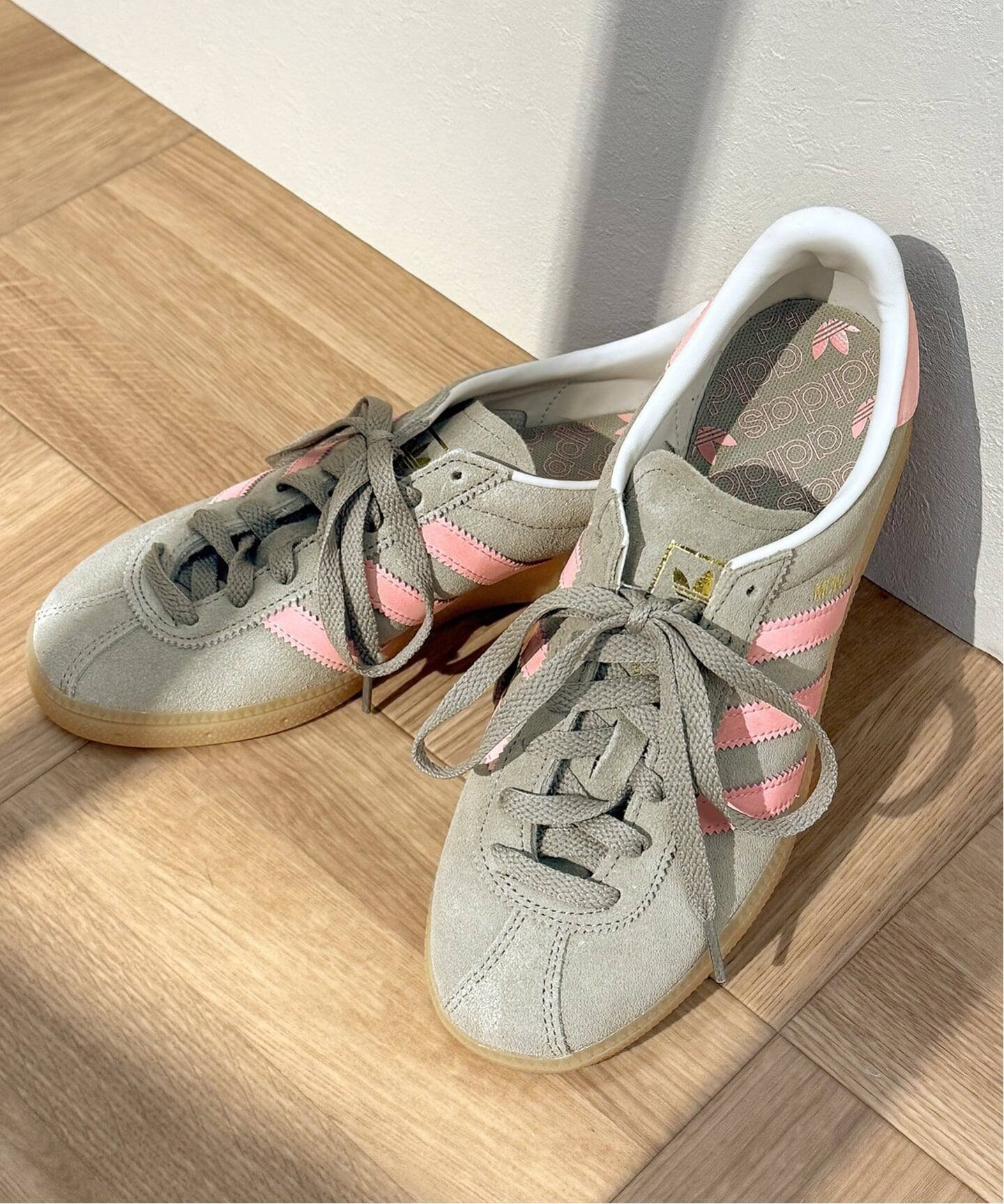 【ジャーナルスタンダード レリューム/JOURNAL STANDARD relume】の【relume限定モデル】【adidas originals】MUENCHEN W Exclusive スニーカー インテリア・キッズ・メンズ・レディースファッション・服の通販 founy(ファニー) 　ファッション　Fashion　レディースファッション　Fashion for Women　2026年　2026　スニーカー　Sneakers, Trainers　スペシャル　Special, Limited Edition　スマート　Smart, Elegant　トレンド　Trend, Trending Now　カーキ|ID: prp329100004871554 ipo3291000000036317932