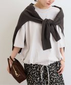 【ジャーナルスタンダード レリューム/JOURNAL STANDARD relume】の《追加6》ギャザーヘムショートスリーブTシャツ 人気、トレンドファッション・服の通販 founy(ファニー) ファッション Fashion レディースファッション Fashion for Women トップス・カットソー Cut & Sew Tops シャツ・ブラウス・オフィスカジュアル Elegant Blouses & Button-Ups ロングTシャツ・Tシャツ Longline T-Shirts & Tees 2025年 2025 2025-2026秋冬・A/W Autumn/Winter 2025–26 AW25–26 ブラウジング Blouson Silhouette, Cinched Waist 夏 Summer thumbnail グレーB|ID: prp329100004871847 ipo3291000000036323973