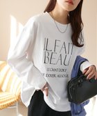 【ディスコート/Discoat】の【WEB限定】キレイ目ロゴロンT 人気、トレンドファッション・服の通販 founy(ファニー) ファッション Fashion レディースファッション Fashion for Women トップス・カットソー Cut & Sew Tops ロングTシャツ・Tシャツ Longline T-Shirts & Tees フロント Front, Front Design リラックス Relax, Relaxed Fit エレガント 上品 Elegant thumbnail ホワイト|ID: prp329100004871850 ipo3291000000036324094