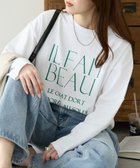【ディスコート/Discoat】の【WEB限定】キレイ目ロゴロンT 人気、トレンドファッション・服の通販 founy(ファニー) ファッション Fashion レディースファッション Fashion for Women トップス・カットソー Cut & Sew Tops ロングTシャツ・Tシャツ Longline T-Shirts & Tees フロント Front, Front Design リラックス Relax, Relaxed Fit エレガント 上品 Elegant thumbnail オフホワイト|ID: prp329100004871850 ipo3291000000036324097