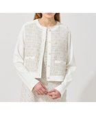 【アナイ/ANAYI】の【Eternal Line 2025】ミックスツイードコンビジャケットカーディガン 人気、トレンドファッション・服の通販 founy(ファニー) ファッション Fashion レディースファッション Fashion for Women オケージョン Occasion Wear カーディガン Cardigan, Knitwear シフォン Chiffon, Lightweight Fabric ジャケット Jacket, Outerwear スマート Smart, Elegant セットアップ Set-Up, Coordinated Outfit ツイード Twill, Twill Weave 人気 Popular, Best Seller パーティ Party, Party Style フォーマル Formal, Dressy ポケット Pocket, Pocket Detail メタル Metal, Metal Parts ロング Long, Long-Length 再入荷 Restock / Back in Stock セレモニー Ceremony 入学式 Entrance Ceremony 卒業式 Graduation Ceremony 結婚式 Wedding ビジネス 仕事 通勤 Business / Work / Commuting thumbnail white mix|ID: prp329100004871857 ipo3291000000036324450