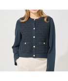 【アナイ/ANAYI】の【Eternal Line 2025】ミックスツイードコンビジャケットカーディガン 人気、トレンドファッション・服の通販 founy(ファニー) ファッション Fashion レディースファッション Fashion for Women オケージョン Occasion Wear カーディガン Cardigan, Knitwear シフォン Chiffon, Lightweight Fabric ジャケット Jacket, Outerwear スマート Smart, Elegant セットアップ Set-Up, Coordinated Outfit ツイード Twill, Twill Weave 人気 Popular, Best Seller パーティ Party, Party Style フォーマル Formal, Dressy ポケット Pocket, Pocket Detail メタル Metal, Metal Parts ロング Long, Long-Length 再入荷 Restock / Back in Stock セレモニー Ceremony 入学式 Entrance Ceremony 卒業式 Graduation Ceremony 結婚式 Wedding ビジネス 仕事 通勤 Business / Work / Commuting thumbnail navy|ID: prp329100004871857 ipo3291000000036324452