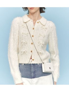 【ファーファー/FURFUR】のリボンデザインアランポロニットトップス 人気、トレンドファッション・服の通販 founy(ファニー) 雑誌掲載アイテム Magazine Picks & Fashion Features ファッション雑誌 Fashion Magazines スウィート Sweet ファッション Fashion レディースファッション Fashion for Women トップス・カットソー Cut & Sew Tops ニット Knit Tops & Sweaters 3月号 March Issue スマート Smart, Elegant トレンド Trend, Trending Now フェミニン Feminine, Girly リボン Ribbon, Bow 今季 This Season, Current Season 雑誌 Magazine, Fashion Magazine |ID:prp329100004871878