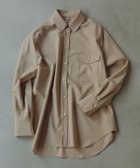 【サロン アダム エ ロペ/SALON adam et rope'】のノンミュールジングウールシャツ / セットアップ対応 人気、トレンドファッション・服の通販 founy(ファニー) ファッション Fashion レディースファッション Fashion for Women トップス・カットソー Cut & Sew Tops シャツ・ブラウス・オフィスカジュアル Elegant Blouses & Button-Ups インナー Innerwear シンプル Simple, Minimal ジャケット Jacket, Outerwear セットアップ Set-Up, Coordinated Outfit タンク Tank Top, Sleeveless Top デニム Denim, Jeans Material ノースリーブ Sleeveless, No-Sleeve ベーシック Basic, Essential ボトム Bottoms, Lower Wear ポケット Pocket, Pocket Detail エレガント 上品 Elegant ビジネス 仕事 通勤 Business / Work / Commuting thumbnail ベージュ(27)|ID: prp329100004871879 ipo3291000000036324560